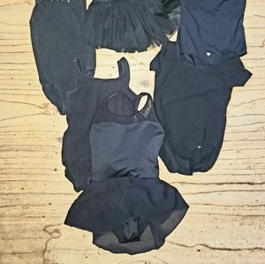6 size 6 Girls Leotards